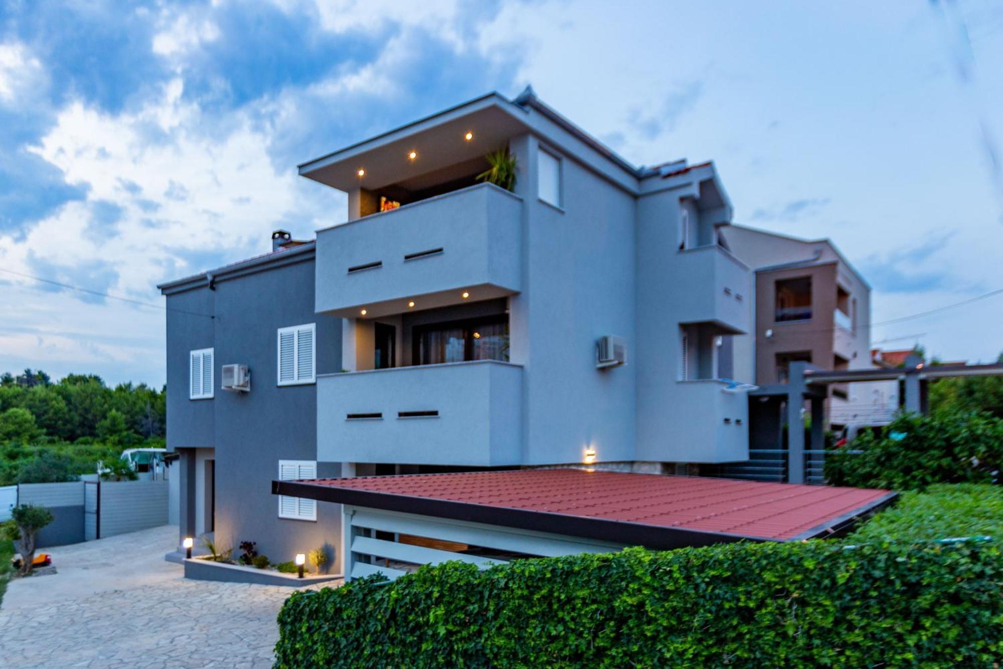 Katina Apartment With Private Pool Zadar Exterior foto